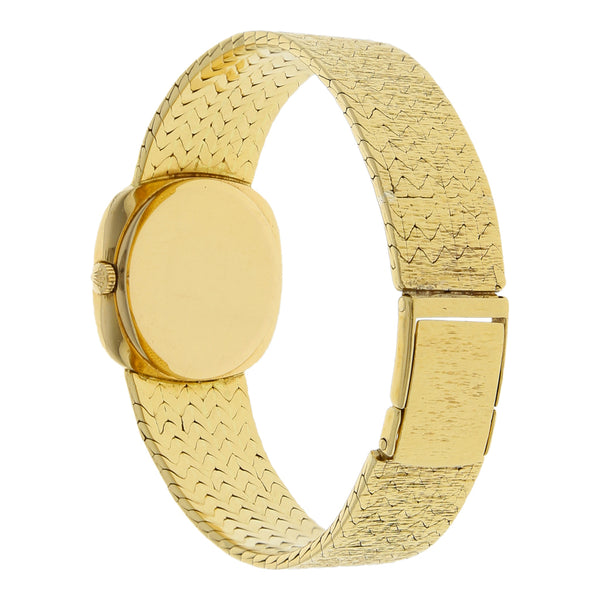 Reloj Rolex para dama modelo Cellini en oro amarillo 18 kilates.