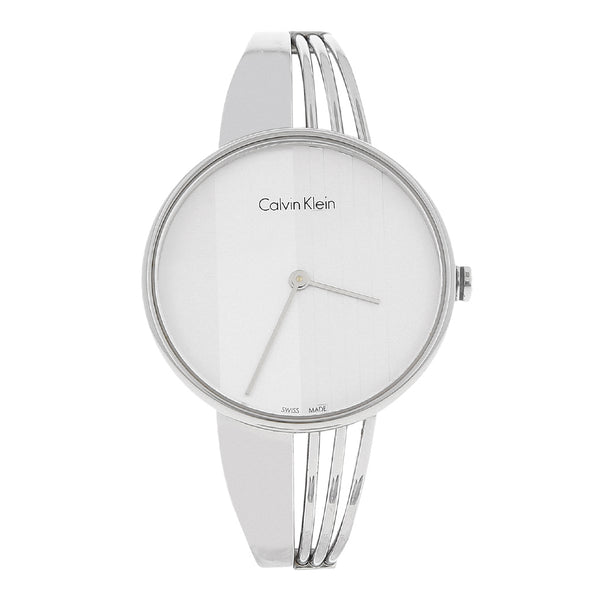 Reloj Calvin Klein para dama en acero inoxidable.