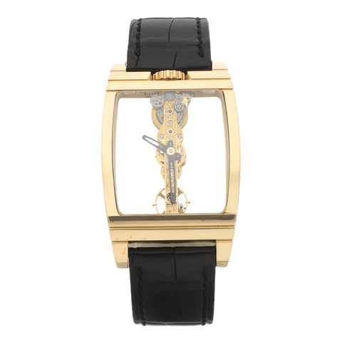 Reloj Corum para caballero modelo Golden Bridge caja en oro