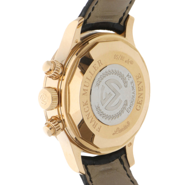 Reloj Franck Muller para caballero modelo Endurance 24 caja en oro amarillo 18 kilates.