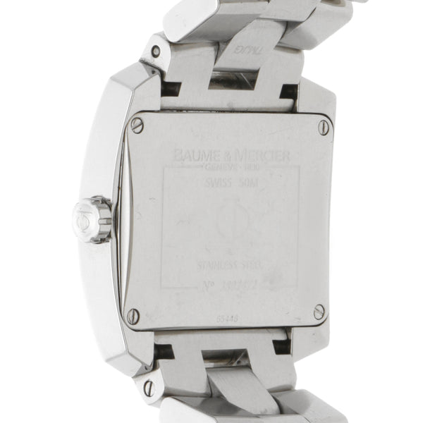 Reloj Baume & Mercier para caballero en acero inoxidable.