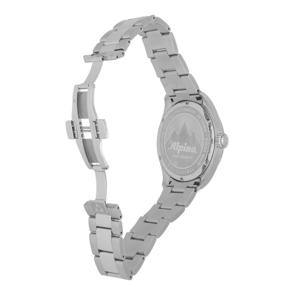 Reloj Alpina para caballero en acero inoxidable.