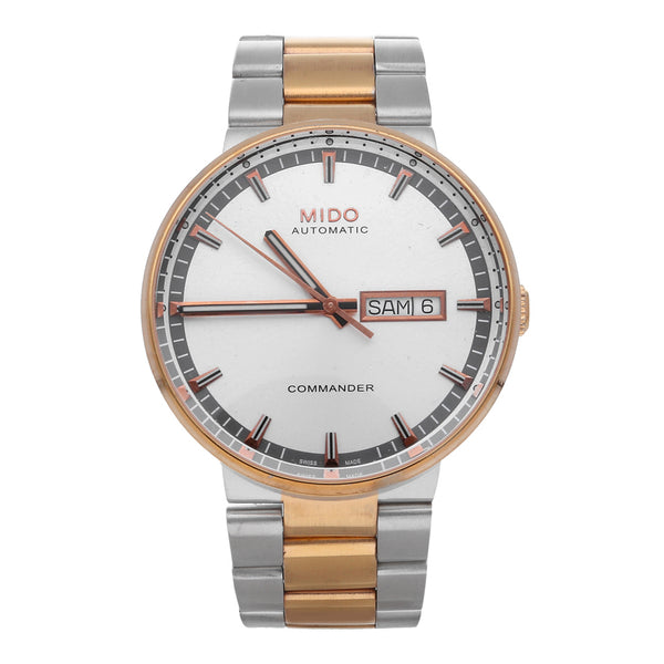 Reloj Mido para caballero modelo Commander Datoday.