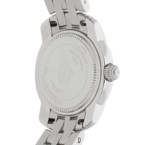 Reloj Baume & Mercier para dama en acero inoxidable.