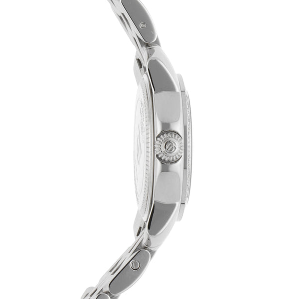 Reloj Baume & Mercier para dama en acero inoxidable.