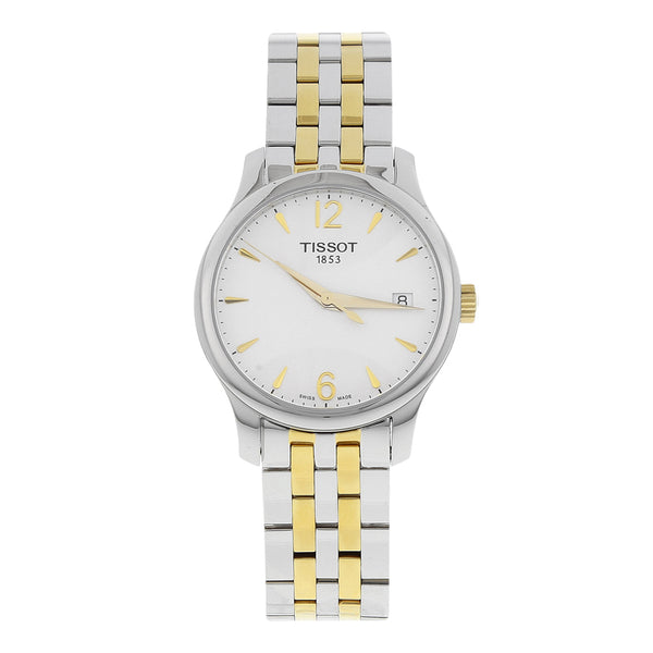 Reloj Tissot para caballero/unisex en acero inoxidable vistas chapa.