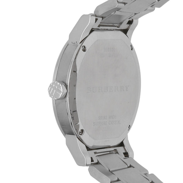 Reloj Burberry para caballero en acero inoxidable.