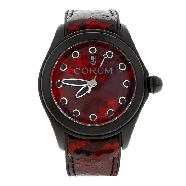 Reloj Corum para caballero modelo Bubble Red Python.