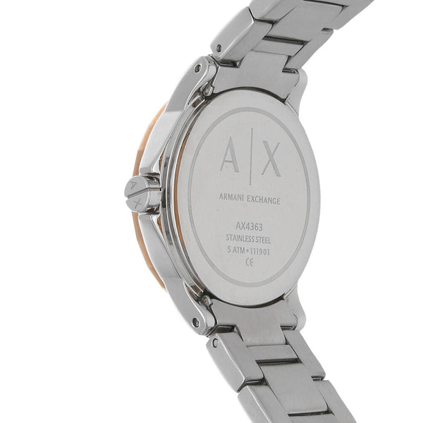 Reloj Armani Exchange para dama/unisex en acero chapa.