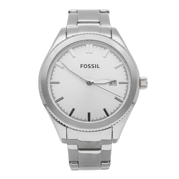 Reloj Fossil para caballero en acero inoxidable.