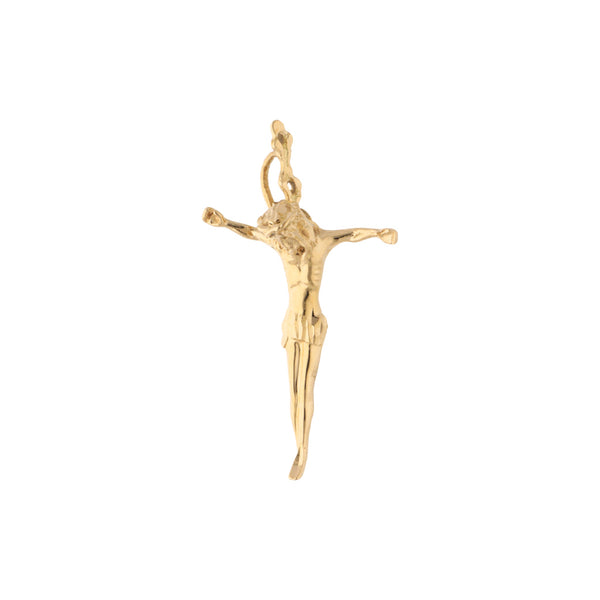 Cristo diseño especial en oro amarillo 18 kilates.