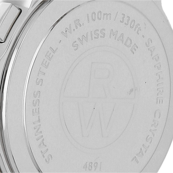 Reloj Raymond Weil para caballero en acero inoxidable.