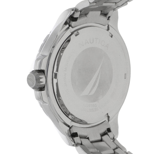 Reloj Nautica para caballero en acero inoxidable.