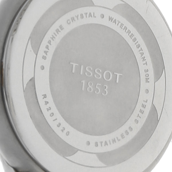 Reloj Tissot para dama en acero inoxidable vistas chapa.