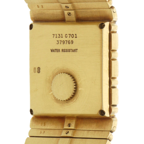 Reloj Piaget para caballero modelo Polo en oro amarillo 18 kilates.