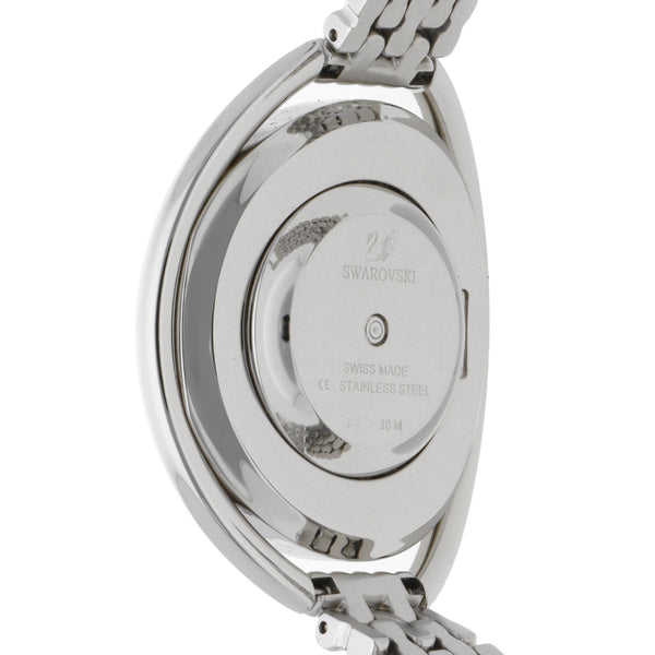 Reloj Swarovski para dama en acero inoxidable.