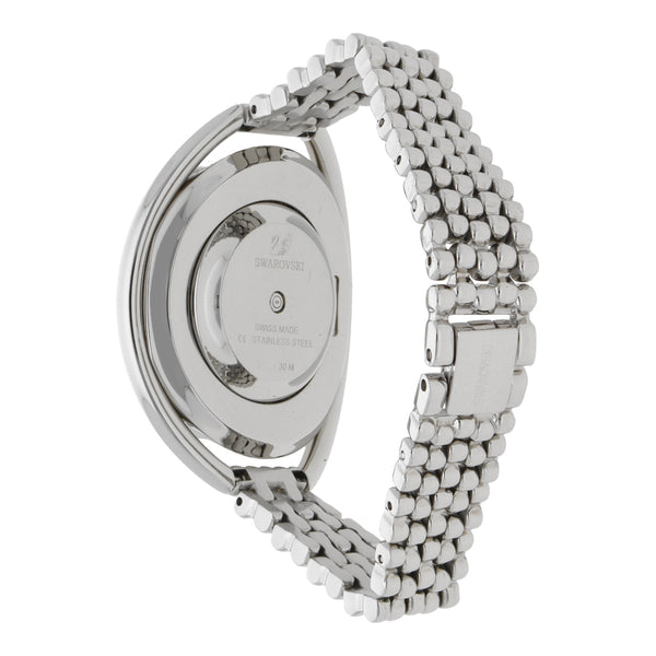 Reloj Swarovski para dama en acero inoxidable.