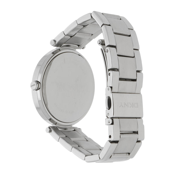 Reloj DKNY para dama/unisex en acero inoxidable.