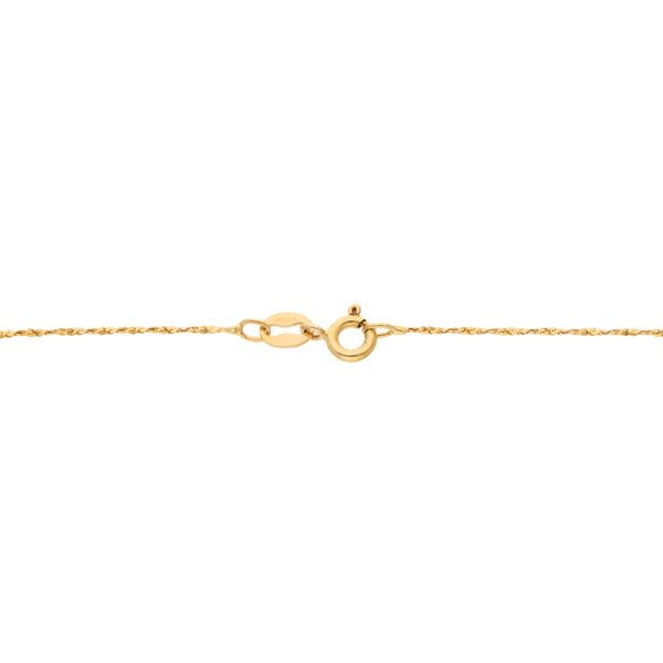 Pulsera eslabón combinado en oro amarillo 18 kilates.