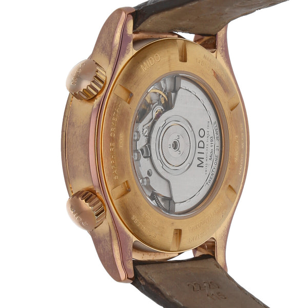 Reloj Mido para caballero modelo Multifort GMT.