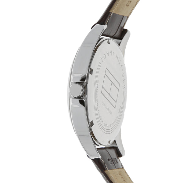 Reloj Tommy Hilfiger para caballero en acero inoxidable correa piel.