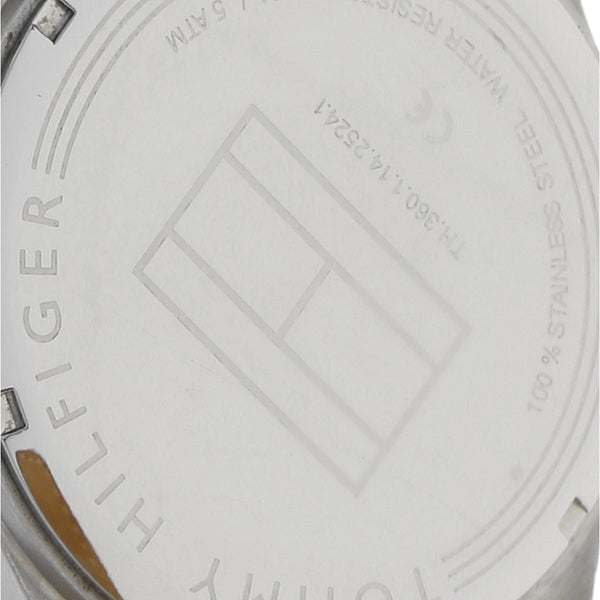 Reloj Tommy Hilfiger para caballero en acero inoxidable correa piel.