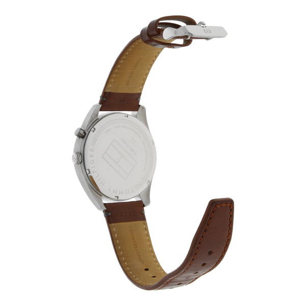 Reloj Tommy Hilfiger para caballero en acero inoxidable correa piel.