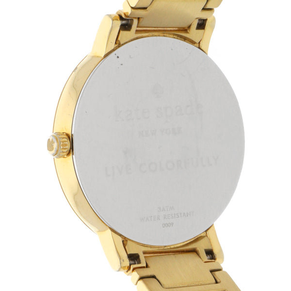 Reloj Kate Spade para caballero en acero chapa.