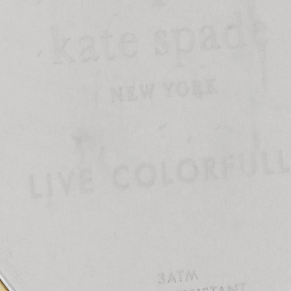 Reloj Kate Spade para caballero en acero chapa.