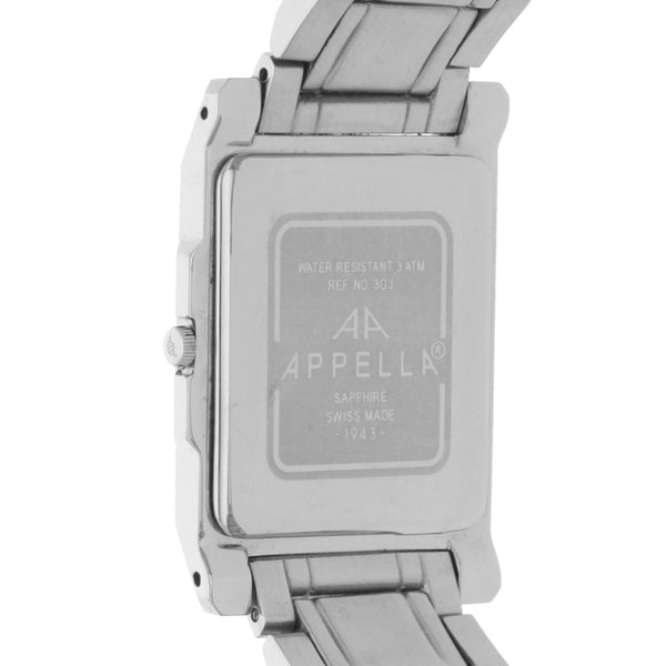 Reloj Appella para caballero en acero inoxidable.