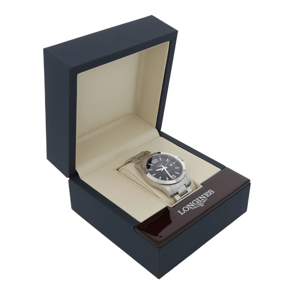 Reloj Longines para caballero modelo Conquest.