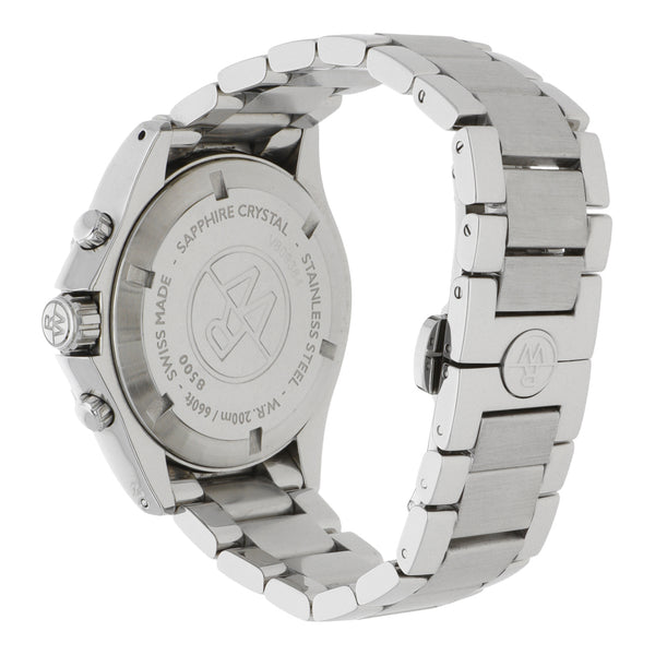 Reloj Raymond Weil para caballero en acero inoxidable.