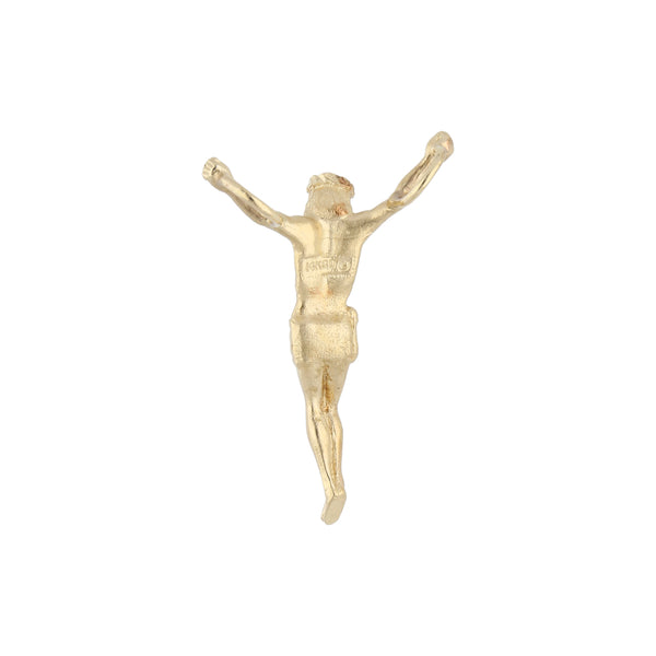 Cristo diseño especial en oro amarillo 14 kilates.