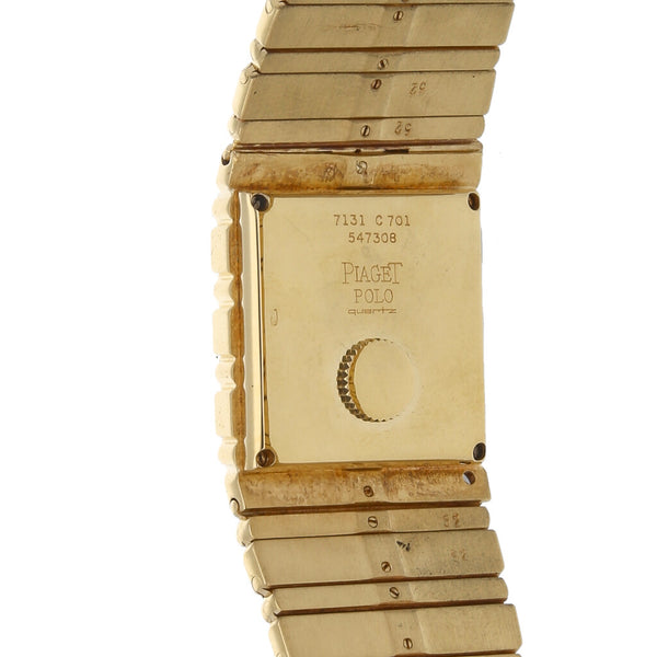 Reloj Piaget para caballero/unisex modelo Polo en oro amarillo 18 kilates.