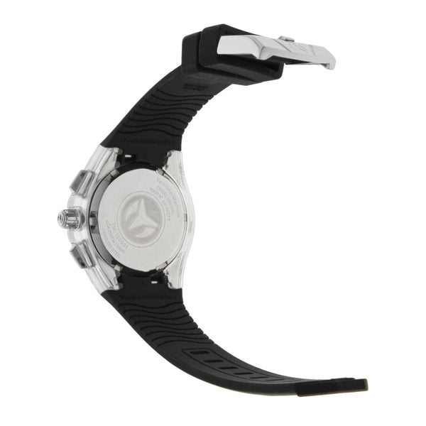 Reloj Technomarine para caballero en acero inoxidable correa caucho.