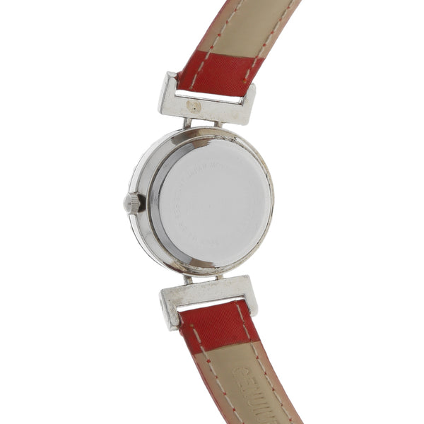 Reloj Paul Jardin para dama en acero inoxidable correa piel.