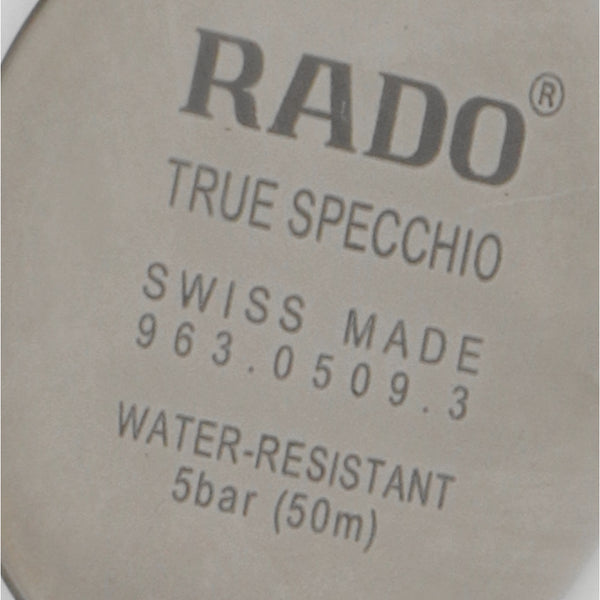 Reloj Rado para dama modelo True Specchio.