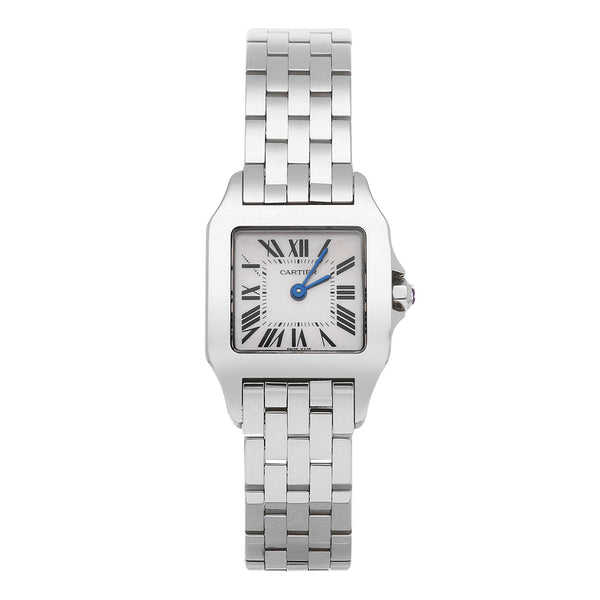 Reloj Cartier para dama modelo Santos Demoiselle.