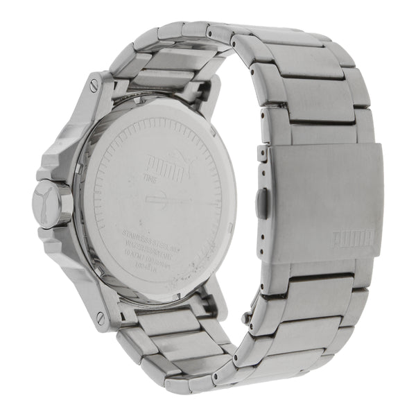 Reloj Puma para caballero en acero inoxidable.