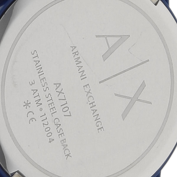 Reloj Armani Exchange para caballero en resina correa silicona.