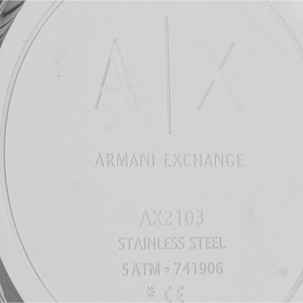 Reloj Armani Exchange para caballero en acero inoxidable.