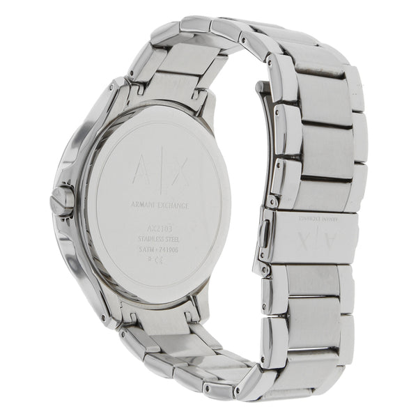 Reloj Armani Exchange para caballero en acero inoxidable.