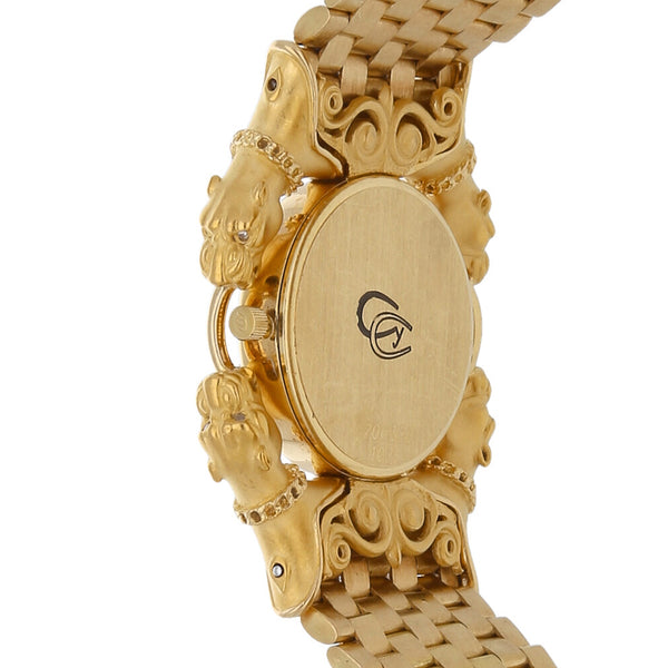 Reloj Carrera y Carrera para dama en oro amarillo 18 kilates.