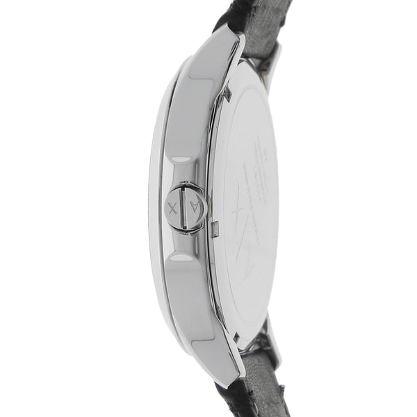 Reloj Armani Exchange para caballero en acero inoxidable correa piel.