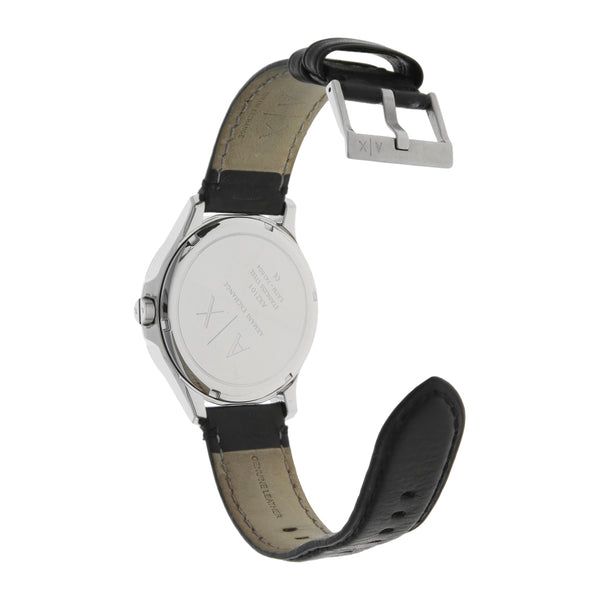 Reloj Armani Exchange para caballero en acero inoxidable correa piel.