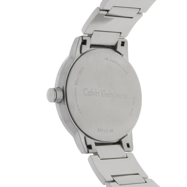 Reloj Calvin Klein para caballero en acero inoxidable.