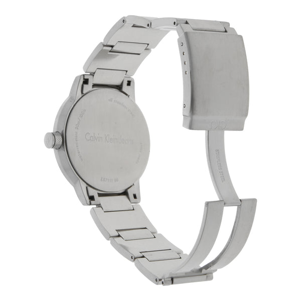 Reloj Calvin Klein para caballero en acero inoxidable.