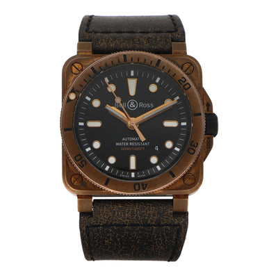 Reloj Bell & Ross para caballero modelo Diver Bronze.