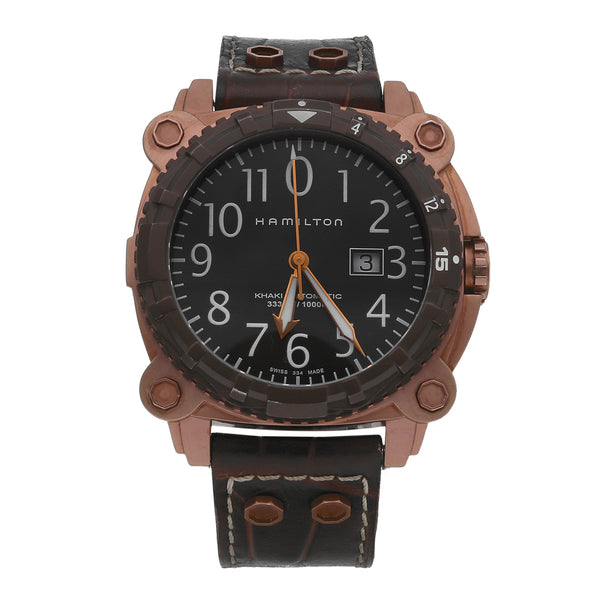 Reloj Hamilton para caballero modelo Khaki .