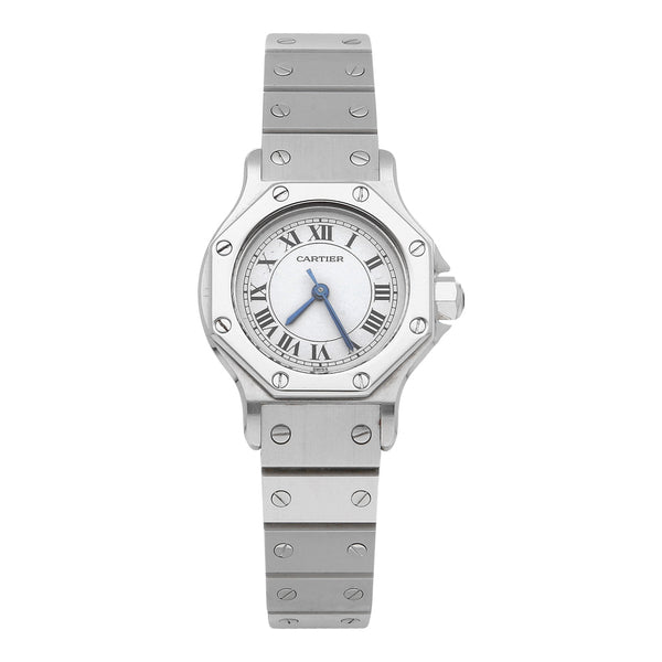 Reloj Cartier para dama modelo Santos Octagon.